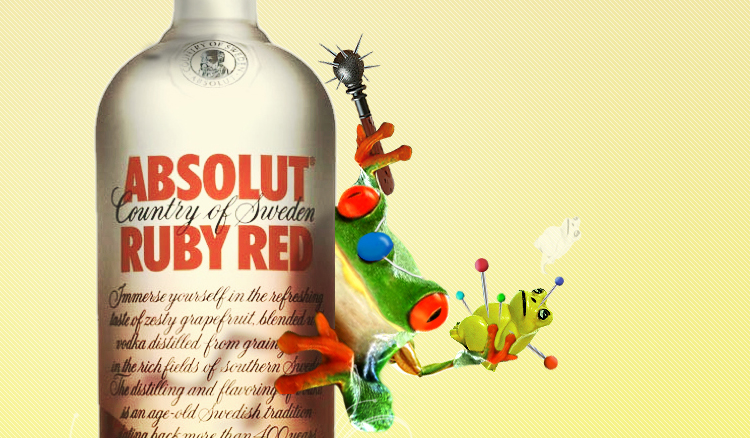 Absolut Vodka - Ruby Red