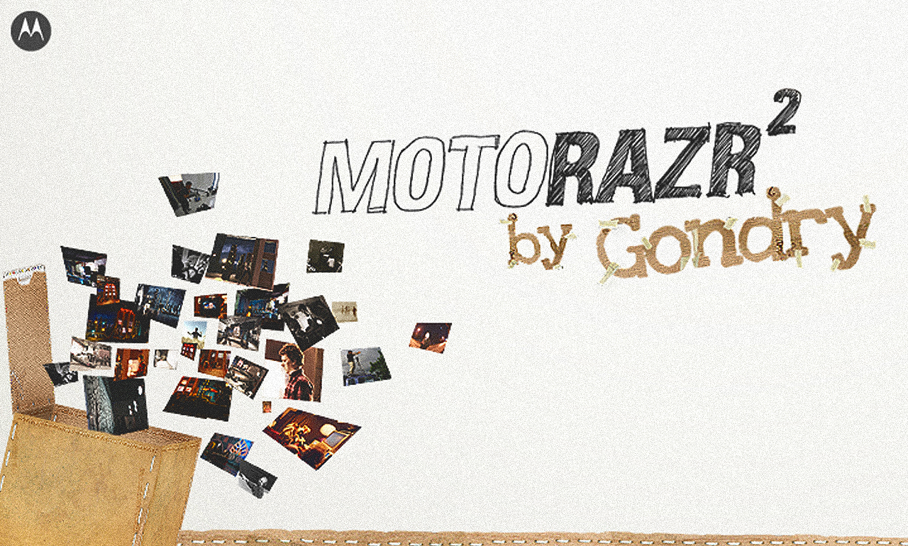 Motorola Razr2 - Gondry's dream